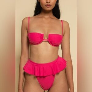 Montce Pink Bikini Set